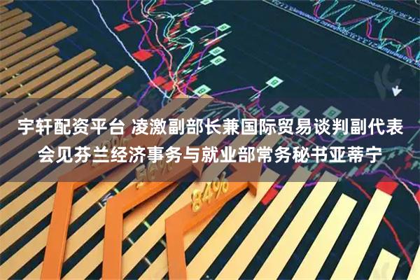 宇轩配资平台 凌激副部长兼国际贸易谈判副代表会见芬兰经济事务与就业部常务秘书亚蒂宁